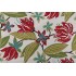 Robert Allen Bright Floral Printed Cotton Drapery Fabric in Fuchsia 