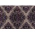Simone Printed Linen Drapery Fabric in Aubergine