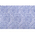 Premier Prints Cecil-Slub Canvas Printed Cotton Drapery Fabric in Commodore Blue