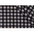 PK Lifestyles Daisy Embroidered Drapery Fabric in Black 