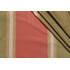 Scalamandre Villa Ornella Stripe Silk Decorator Fabric in Olive & Rose