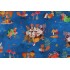 Kathryn Selbert/Advocate Art Forest Feast AKFD-22592-82 Printed Cotton Craft Fabric in Blue Jay for Robert Kaufman 