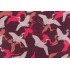 Crypton Tsuru High Performance Printed Upholstery Fabric in Plum 