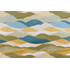 Stof France Eustache Printed Cotton Drapery Fabric in Vert 