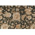 Stof France Pivoine Printed Velveteen Decorator Fabric in Kaki 