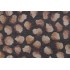Blurry Dot Printed Drapery Fabric in Natural/Grey