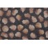Blurry Dot Printed Drapery Fabric in Natural/Grey