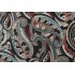 Covington Paisley Park Printed Cotton Blend Drapery Fabric in 150-Mardi Gras