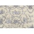 Thibaut Paysannerie Toile F97372 Printed Cotton Drapery Fabric in Black on Yellow