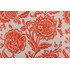 Thibaut Rivera W713047 Embroidered Drapery Fabric in Coral and Flax 
