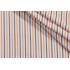 Thibaut Resort Ticking W716039 Woven Cotton Decorator Fabric in Grey and Orange