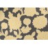 1 Yard Thibaut Nikko F916016 Printed Linen Blend Drapery Fabric in Yellow and Grey