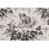 Thibaut Pedigree F99720 Printed Cotton Drapery Fabric in Black on Cream