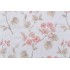 Mill Creek Oleander Embroidered Drapery Fabric in Coral