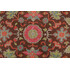 Thibaut Mahal F964133 Printed Linen Blend Drapery Fabric in Chocolate