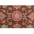 1 Yard Thibaut Mahal F964133 Printed Linen Blend Drapery Fabric in Chocolate