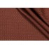 Scalamandre Tiny Diamond Woven Decorator Fabric in Burnt Sienna