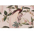 Stof France Paradisier Printed Cotton Drapery Fabric in Creme