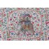 Villa D Ascoli Tusk Printed Linen Blend Drapery Fabric in Gem 