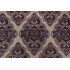Simone Printed Linen Drapery Fabric in Aubergine