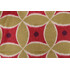 Duralee Ada Printed Linen Drapery Fabric in Watermelon