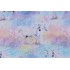 Timeless Treasures Unicorns & Stars Met Printed Cotton Craft Fabric in Pastel 