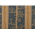 Scalamandre Stripe Damask Decorator Fabric in Blue/Gold
