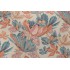 Fonthill Marronniers Printed Cotton Drapery Fabric in Salmon/Blue