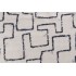 Crypton Imala High Performance Woven Chenille Upholstery Fabric in Indigo Cream