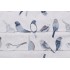 TFA Flying Colors Embroidered Drapery Fabric in Blue Jay