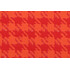 Houndstooth Woven Solution Dyed Acrylic Outdoor Fabric in Cherry