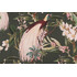 Stof France Paradisier Printed Cotton Drapery Fabric in Kaki