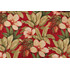 Covington Fiona Printed Linen Blend Drapery Fabric in 349-Vintage Red 