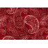 Covington Palera Printed Cotton Drapery Fabric in Vintage Red 