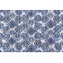 Lacefield Brody Printed Cotton Blend Drapery Fabric in Cobalt 