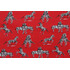 Novogratz Dr Zebra Printed Polyester Outdoor Fabric in Red