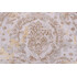Ester Printed Linen Drapery Fabric in Beige