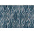 PK Lifestyles Zahra Ikat Printed Decorator Fabric in Copen 