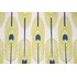 Premier Prints Feathers Slub Printed Cotton Drapery Fabric in Canal