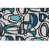 Covington Wow Printed Cotton Drapery Fabric in 52-Cabana Blue