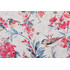 Covington Larissa Printed Linen Blend Drapery Fabric in 541-Blueberry 