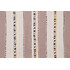 Grey Watkins Trident Stripe Printed Drapery Fabric in Sable