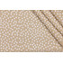 Fonthill Dotty Velvet Upholstery Fabric in Eggshell/Toast
