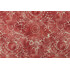 Waverly Damask Sarong Printed Cotton Blend Drapery Fabric in Poppy