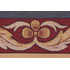 Scalamandre Bordure Medieval 6&#39;&#39; Tapestry Border Fabric in Gold/Blue/Red