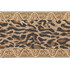 Scalamandre Leo 6&#39;&#39; Border Tapestry Border Fabric in Brown and Tan