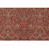 Edna Woven Chenille Damask Upholstery Fabric in Red/Gold