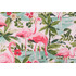 Waverly Floridian Flaming Printed Cotton Drapery Fabric in In Bloom