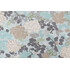 Novogratz Blossom Printed Polyester Outdoor Fabric in Aegean
