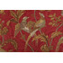 Braemore Pheasant Hunt Printed Cotton Twill Drapery Fabric in Garnet